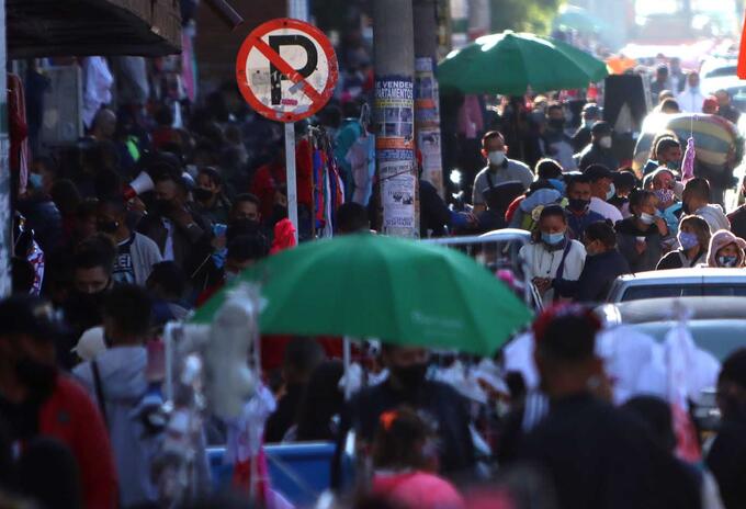 San Victorino – vendedores informales no respetan distanciamiento