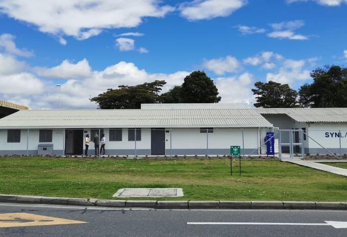 Test center para realizar las pruebas de detección de covid-19 en El Dorado