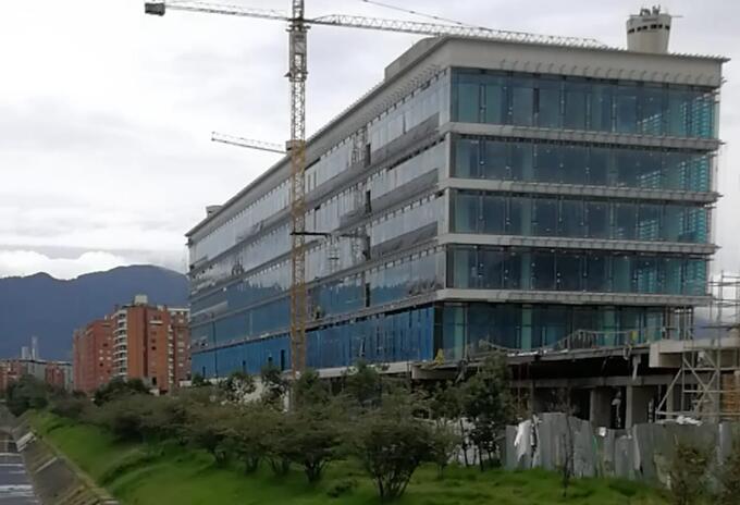 Comando de la Policía Metropolitana de Bogotá en construcción