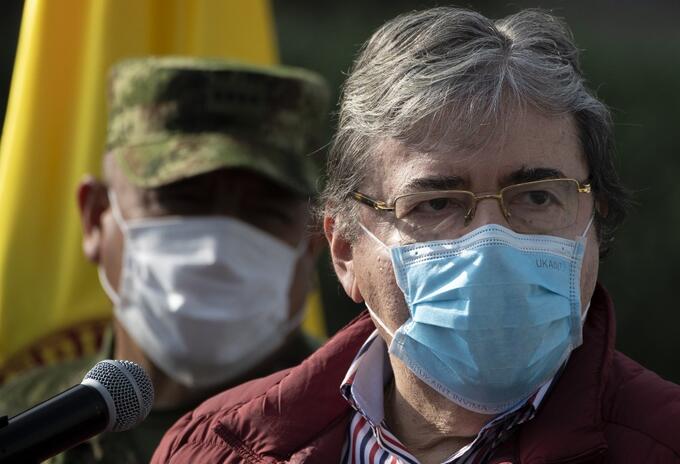 Carlos Holmes Trujillo, ex ministro de Defensa, fallecido por covid-19.