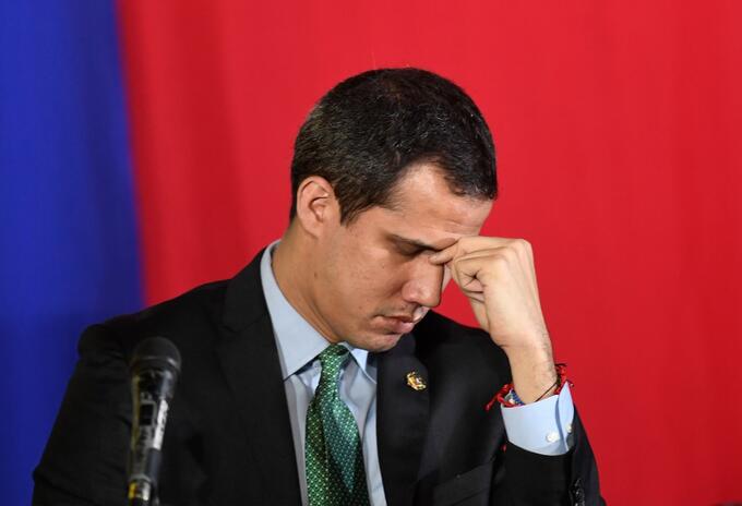Juan Guaidó, líder opositor venezolano.