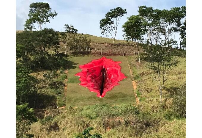 'Diva', escultura en Brasil