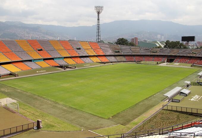 Estadio Atanasio Girardot de Medellín.