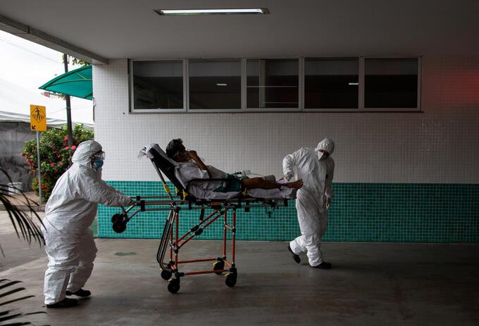Atención de pacientes en Manaos, Brasil Atención de pacientes en Manaos, Brasil