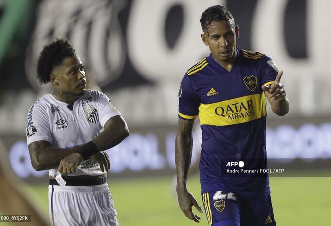 Sebastián Villa, en la derrota de Boca Sebastián Villa, en la derrota de Boca