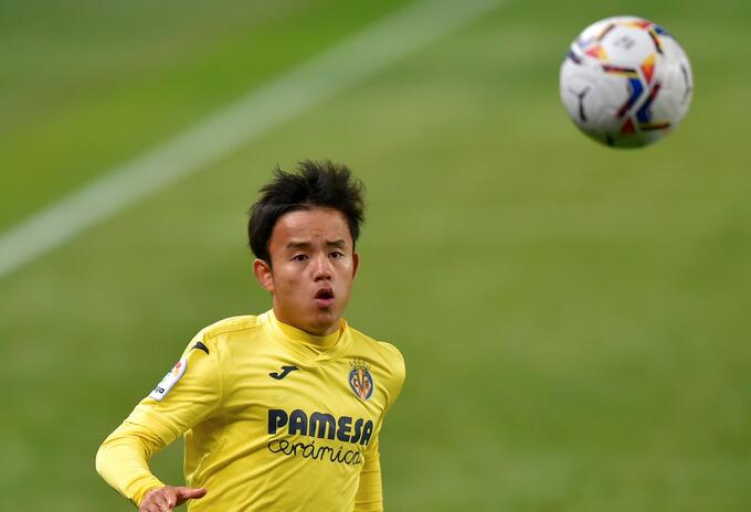 Takefusa Kubo en Villarreal Takefusa Kubo en Villarreal