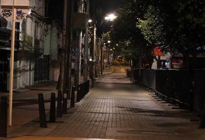 Así amaneció Bogotá en medio del nuevo toque de queda