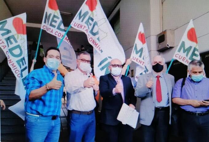 Comité de revocatoria del alcalde de Medellín, Daniel Quintero.
