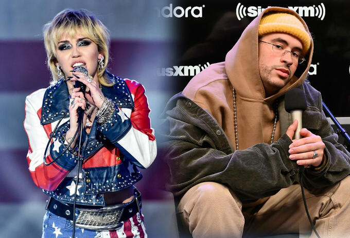 Bad Bunny y Miley Cyrus