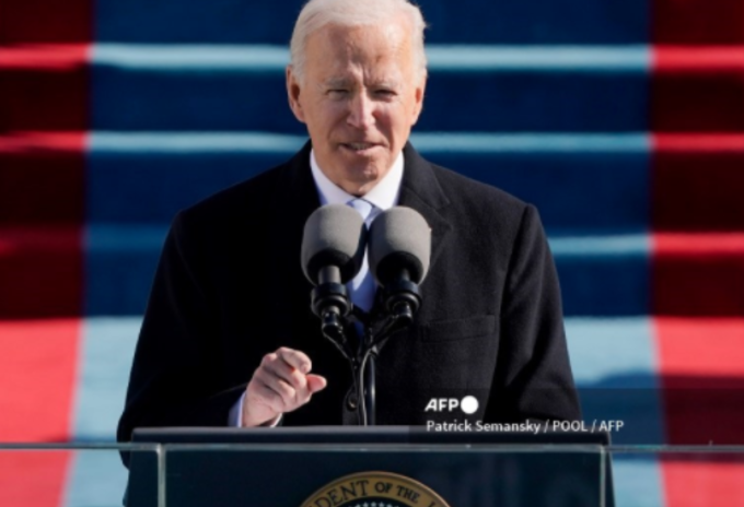 Joe Biden, investidura