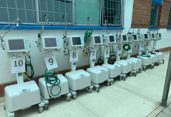 Ventiladores en Cundinamarca sin autorización del Invima
