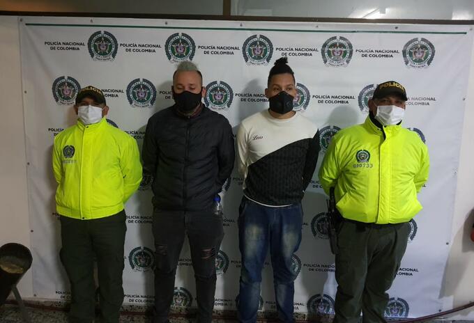 Venezolanos capturados por hurto