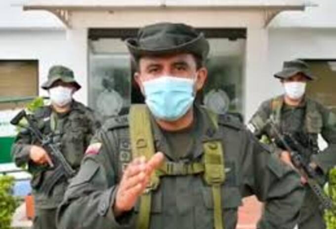 Coronel Carlos Martínez comandante de la Policía de Norte de Santander