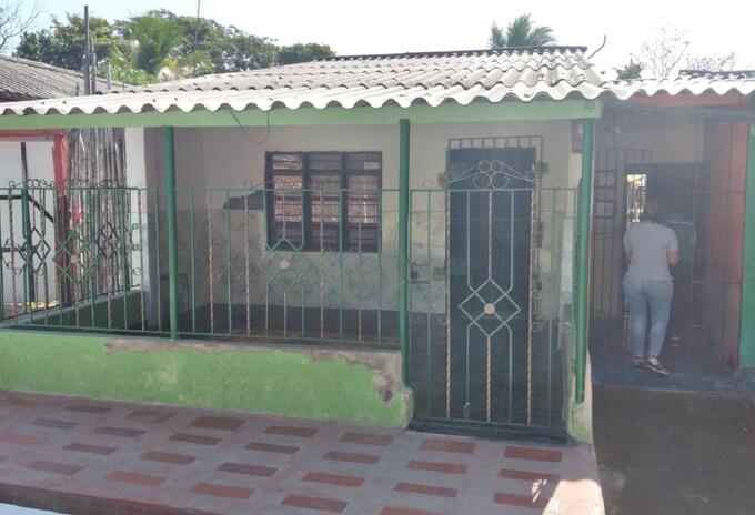 Casa de reunión del grupo religioso en Sabanalarga (Atlántico)