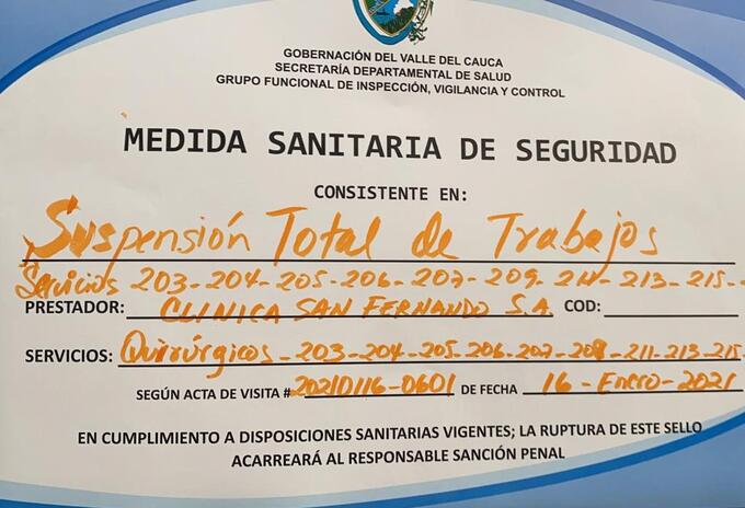 Los médicos que adelantaron los procedimientos deben presentarse al Tribunal de Ética Médica.