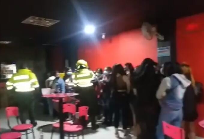 Fiesta de venezolanos