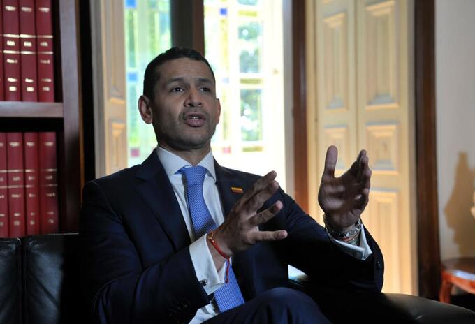 Daniel Palacios, ministro del Interior