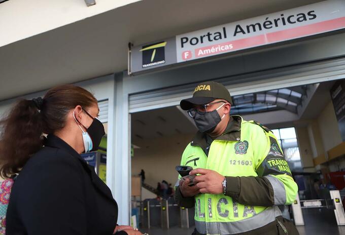 Operativos de control en medio de inicio de cuarentena en localidad de Kennedy