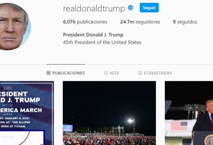 Donald Trump Instagram