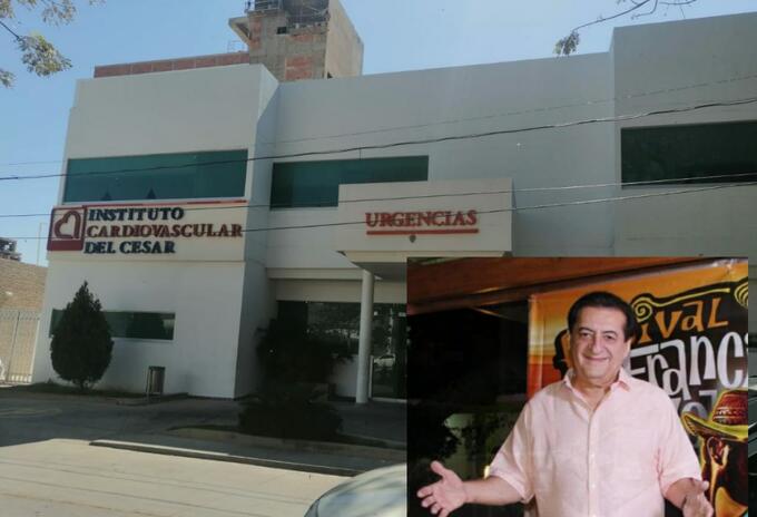 El artista presenta mejoría según sus familiares