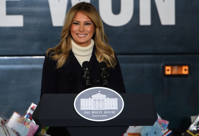 Melania Trump se despide de la Casa Blanca