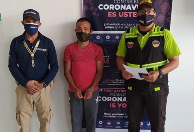 Migración expulsó a militar venezolano Migración expulsó a militar venezolano