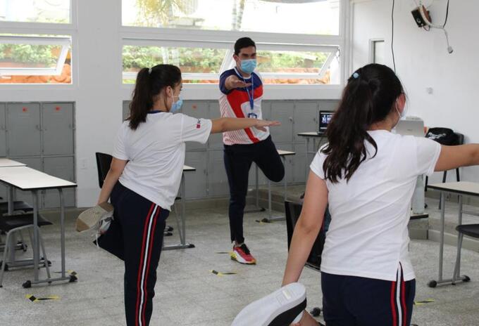 Colegio New Cambridge, primero en iniciar clases con alternancia en Floridablanca