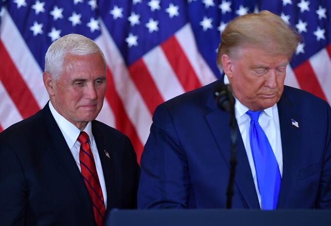 Mike Pence y Donald Trump