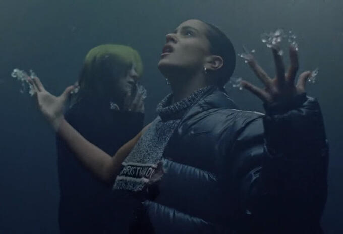 Rosalía y Billie Eilish