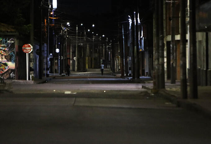 Así se ve Bogotá en medio del nuevo toque de queda Así amaneció Bogotá en medio del nuevo toque de queda