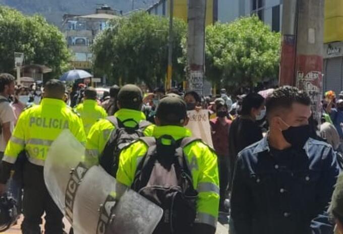 Tensión San Victorino