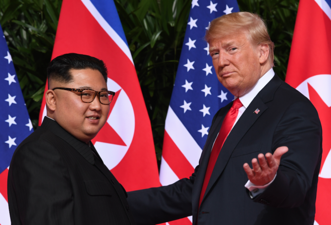 Donald Trump y Kim Jong-un