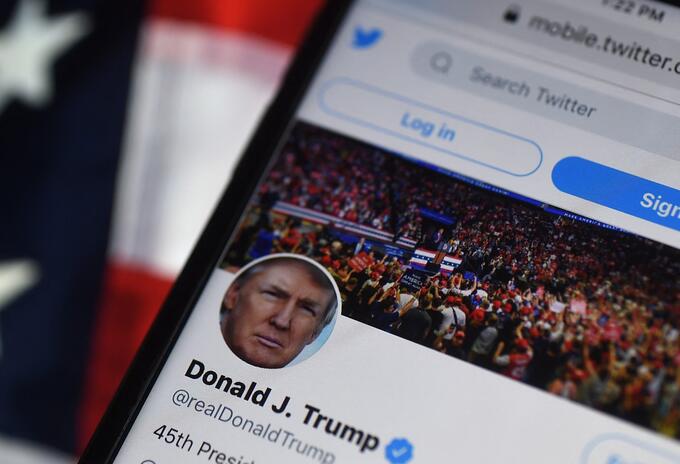 Cuenta de Twitter de Donald Trump