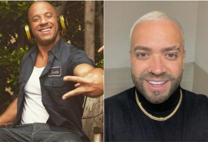 Vin Diesel y Nacho Vin Diesel y Nacho
