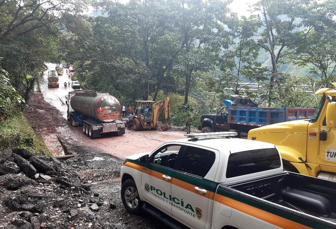 Cierre vía antigua