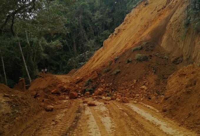 Derrumbe Caldas