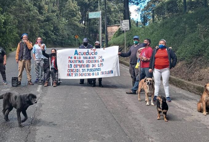 Protestas desalojo