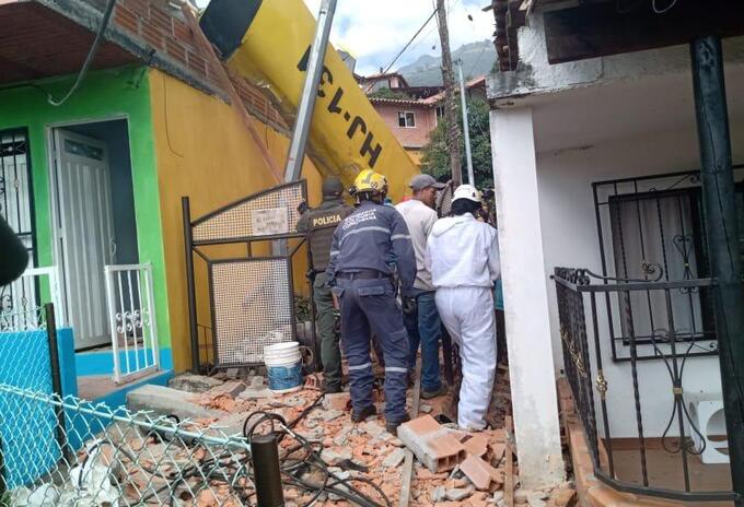 accidente aéreo