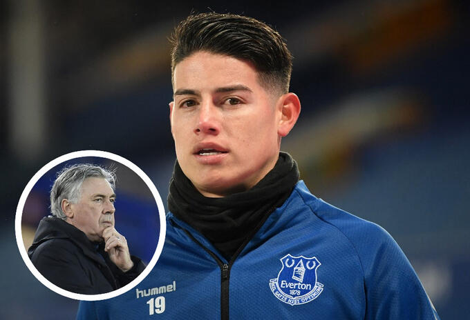 James Rodríguez, Everton