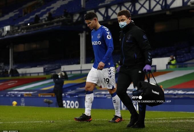 James Rodríguez, Everton 2021
