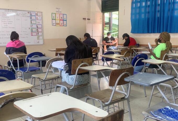 Algunos colegios del municipio ya volvieron a clases a través de la alternancia.
