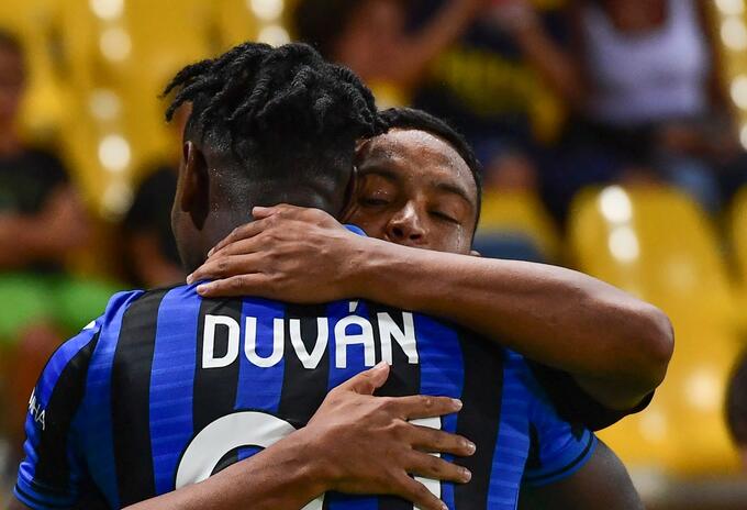Duván Zapata y Luis Fernando Muriel Duván Zapata y Luis Fernando Muriel
