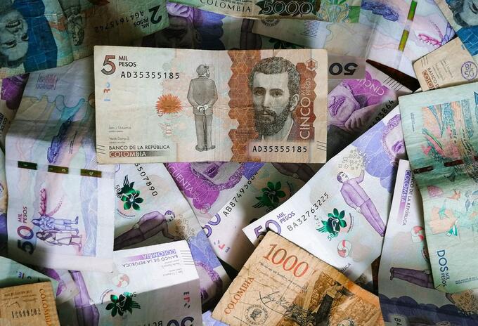 Billetes colombianos