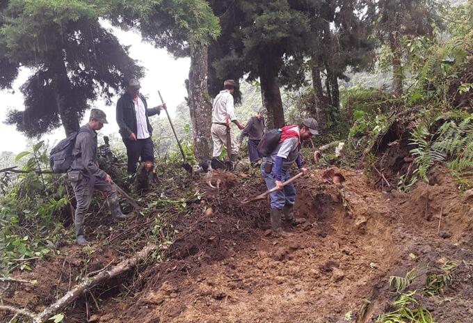 Campesinos vereda Mediacara, Córdoba - Archivo RCN Radio Quindío