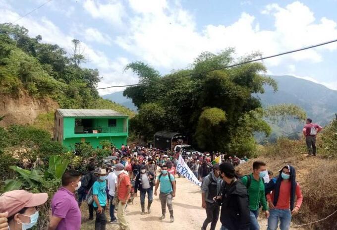 Movilizaciones Campesinas en Hacarí