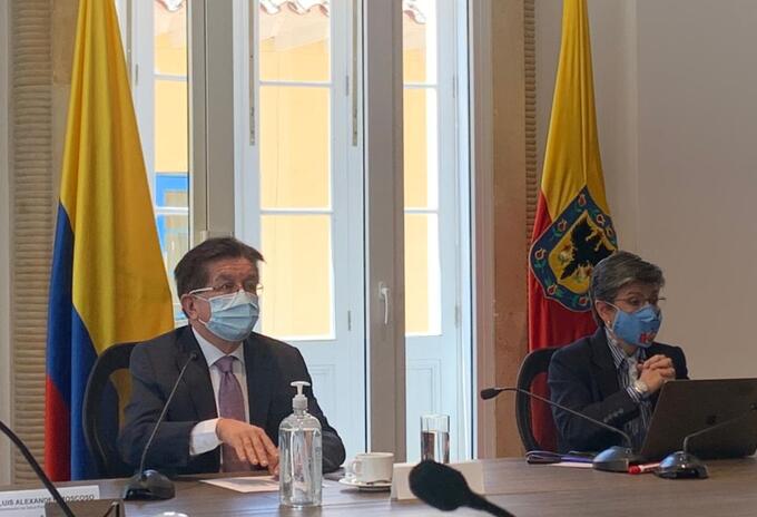 Fernando Ruiz y Claudia López