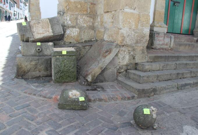 Monguí, pileta, patromonio, colisión
