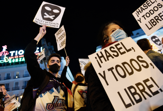 Manifestaciones en Madrid