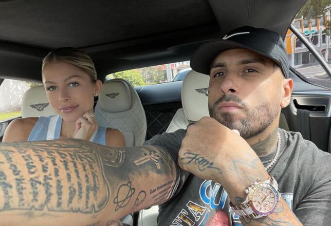 Nicky Jam y Cydney Moreau se comprometieron en febrero de 2020