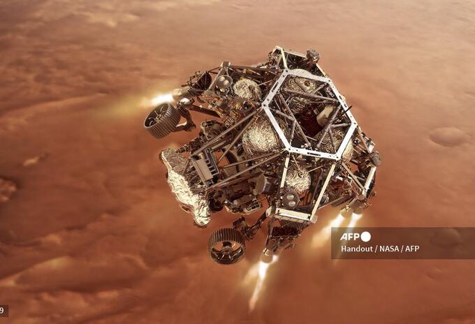 Perseverance, rover en Marte